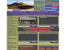 Tablet Screenshot of copperroofingsupply.com